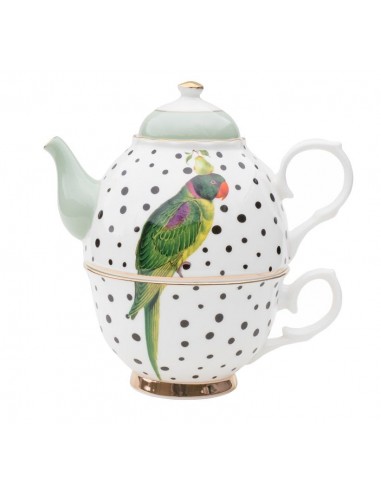 Tea for One Perroquet Yvonne Ellen